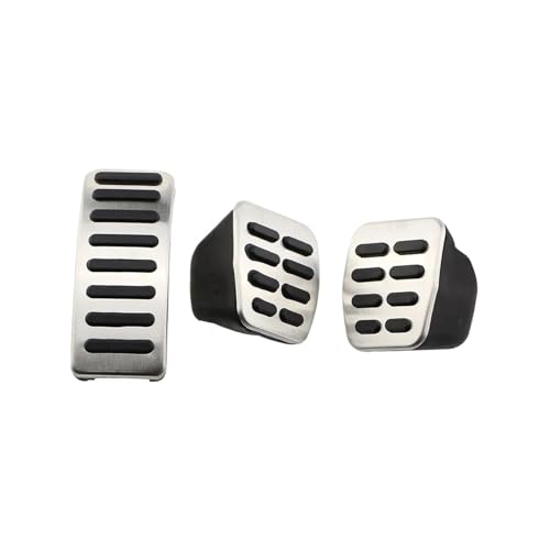 ブレーキペダル のためにヴェント 1991-1998用 のためにルポ 1999-2005用 のためにゴルフ 3用 のためにヴァリアント用 のためにカブリオ 1991-2000用 ステンレススチール製車用ガスブレーキペダル ペダル カバー(MT 3 Pcs)