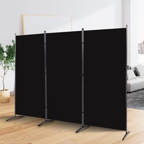 Room Divider Folding Privacy Screens, Portable Room Divider Panel 3