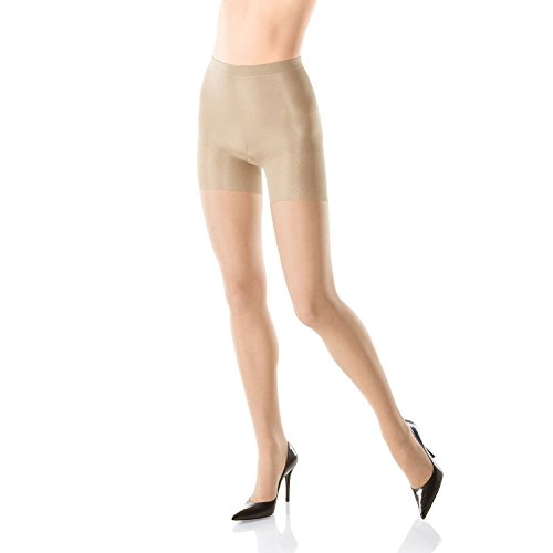 SPANX Style #009 All The Way Super Control Pantyhose (A, Nude)