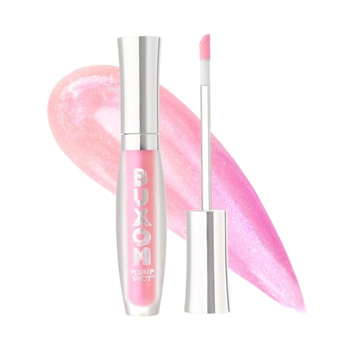 Buxom Plump Shot Peptides Lip Serum, Spellbound Pink