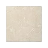 Tenedos HTCRC Ivory Sand 8x8 Matte Porcelain Subway Tile – Soft Stone Look Wall Tile for Kitchen Backsplash, Bathroom & Shower Walls (34 Pieces - 14.45 Sqft)
