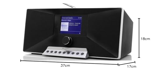 Soundmaster IR3500SW Internetradio DAB+ Bluetooth Spotify UNDOK App Control – Bild 5
