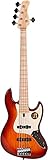  Marcus Miller V7 Swamp Ash-5 Tobacco Sunburst 2nd Gen Bajo Eléctrico 5 Cuerdas