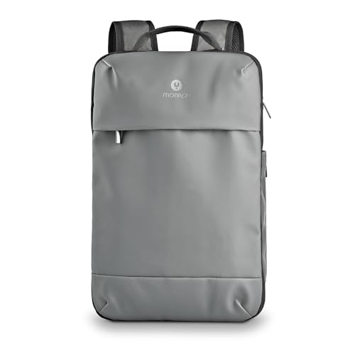 NGS MONRAY SACKS HORIZON - Mochila de Viaje para Cabina de Avión 40x20x25 (20L), Mochila de Mano Expandible para Portátil 14,1”, Antirrobo e Impermeable con 5 Compartimentos y Bolsillos Laterales
