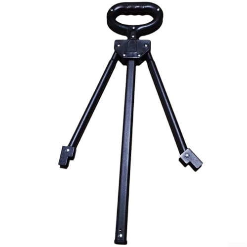 Yuanpgky Barra di traino pieghevole con maniglia per carro da campeggio, estensibile, per carrelli da spiaggia all'aperto, maniglia per rimorchio in acciaio al carbonio resistente con connettori a