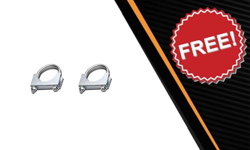 Northeastern Exhaust Stainless Steel Cat-Back Exhaust System Compatible with 2002-2005 General Motors Vehicles 4.2L-Include Clamps