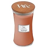 Woodwick Large Hourglass Scented Candle with Crackling Wick | Chilli Pepper Gelato | Up to 130 Hours Burn Time (1681486E)