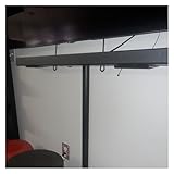 Facile à installer : le correcteur de câble est très facile à installer. S'installe en 2-3 minutes, canal de cordon à clipser, livré avec un support adhésif, il suffit de décoller et de coller pour terminer l'installation. Aucun perçage requis (le support adhésif ne s'applique pas aux murs/surfaces texturés)