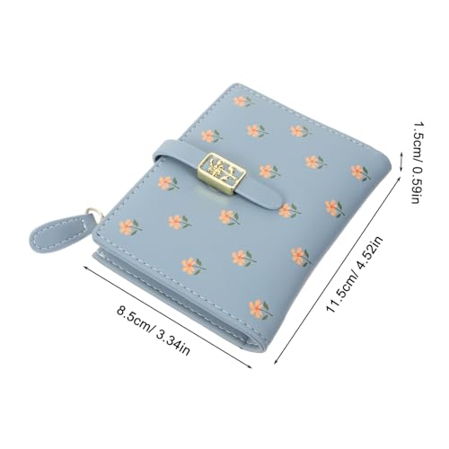 BESPORTBLE Cute Cartoon Zipper Wallet for Women Compact and Portable Small Purse Decorative Design for Travel and Everyday Use and Card Holder2