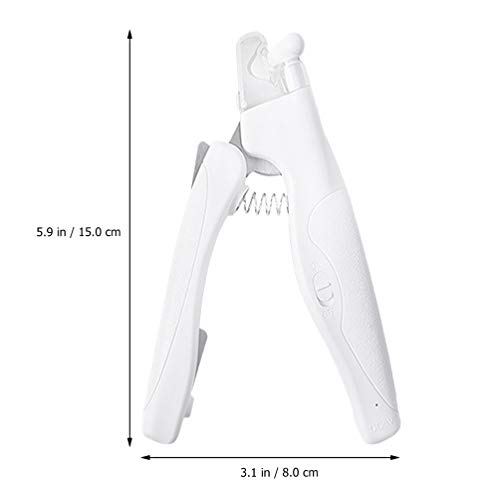 Cortador de unhas Balacoo para animais de estimação, cortador de unhas para cães e gatos com luz de