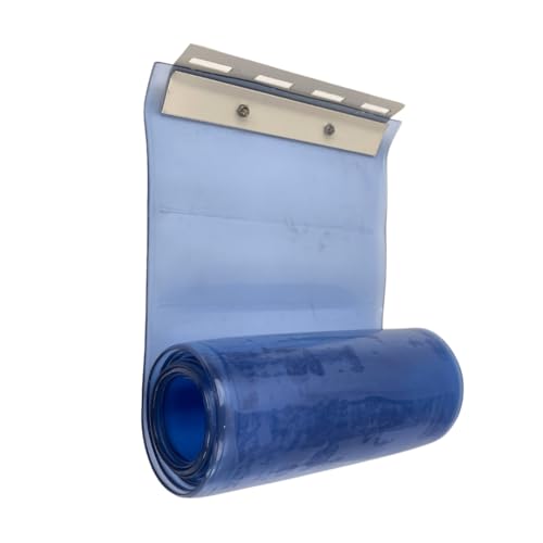Image of SMART PACK Transparent PVC Strip Curtain Roll for Door, Window, Ex. | Industrial, Dustproof PVC, Commercial, Factory Strip Curtain | Size - 200x3 MM, 50 Meter, Pack of 1