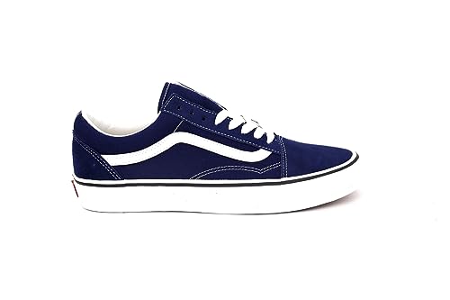 Vans Unisex Old Skool Fashion Sneakers, Colour Theory Beacon Blue, 6 UK
