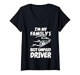Funny I'm My Family's Unpaid Driver Quote Saying Outfit, Car Guy Funny Auto Racing Mechanic Manual Les amateurs de voitures feraient une excellente idée de cadeaux pour votre père, votre mari ou votre petit ami qui se contente de nouvelles voitures et de