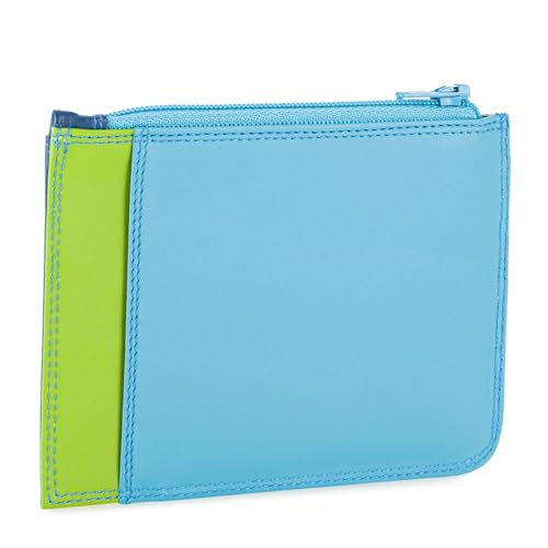 mywalit Slim Leather Credit Card Holder | 4 Card Slot with Coin Purse | Zipped ID Window & Note Section | Liguria | Stylish & Compact Accessory for Men & Women | Perfect for Everyday Use2