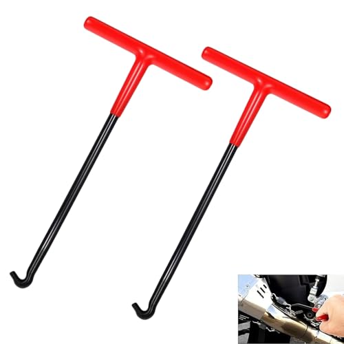 Gancho de resorte de escape,2 piezas Gancho Para Muelles,Herramienta De Extracción De Ganchos De Resorte,Ganchos de Resorte de Trampolín,Para Motocicleta,Scooter