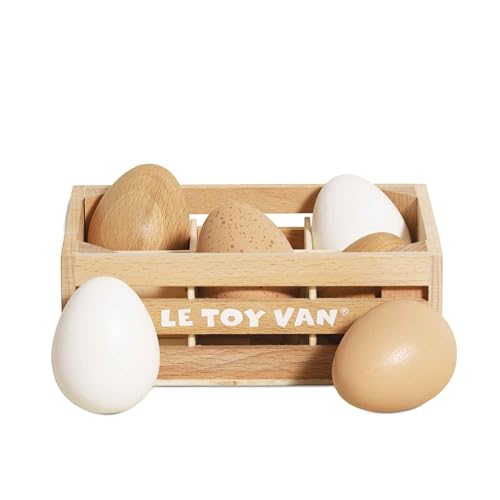 Le Toy Van Honeybee Market Eggs - Half Dozen