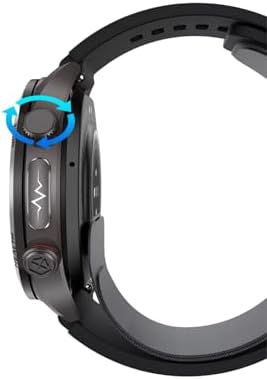 Spovan Electro Pro 2 Hava Basınçlı Tansiyon NFC Sesli Görüşme EKG Türkçe Akıllı Saat - Görsel 3