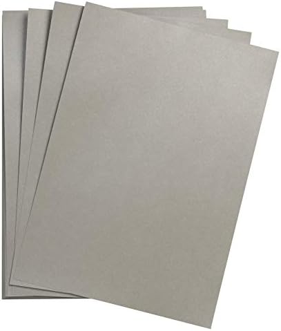 Clairefontaine - Ref 97362C - Maya Coloured Smooth Drawing Paper (Pack of 25 Sheets) - 120gsm Paper - A4 (29.7 x 21cm) - Grey Colour - Deep Dyed, Acid Free, pH Neutral