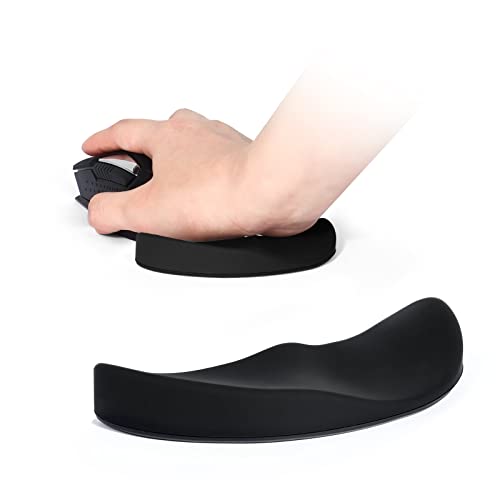 Repose-poignet souris ergonomique coulissant en mousse de bureau anti douleur main