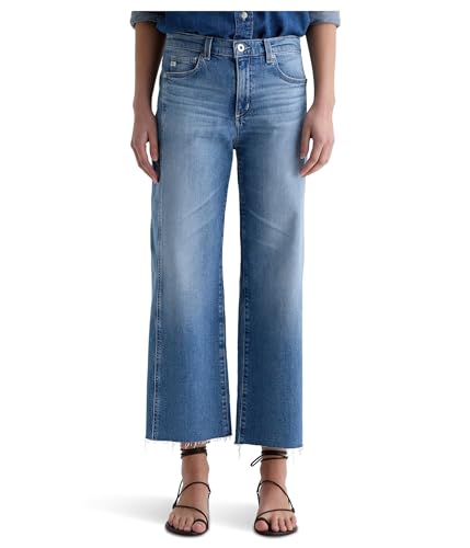 Jean Saige AG Adriano Goldschmied femme taille mi-haute jambe large