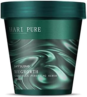 Centella Asiatica Ginger Salt Shampoo Scrub Repair Damaged Hair Anti-dandruff Oil Control Scrub For Hair Growth Beautiful Hair Healthier Scalp, 200g