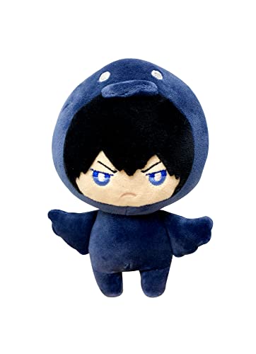 Kageyama Peluche Corbeau Haikyu S2 doudou manga volley 16,5 cm
