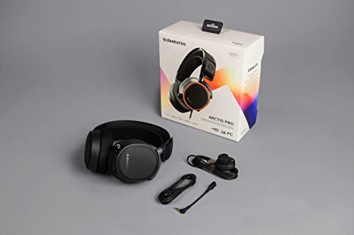 Steelseries Arctis Pro High Fidelity Gaming Headset - Hi-Res Speaker Drivers - Dts Headphone:x V2.0 Surround For Pc (Renewed) #TOP5