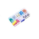 EKYLIN Auto Mini Size Blade Fuse 70pcs 5A 7.5A 10A 15A 20A 25A 30A Assortment Set for Car Truck Motor ATM Box, Add-A-Circuit Fuse Holder, APS ATT LOW PROFILE ATM LP FUSETAP