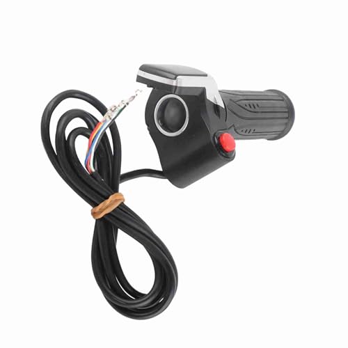 Acelerador de bicicleta eléctrica con pantalla estanca para tus rutas bajo la lluvia 4