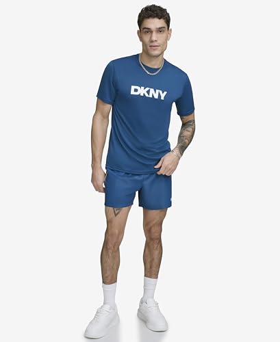 Image of DKNY Men's Short Sleeve Quick Dry 40+ Protection UPF Active Top