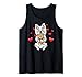 Kawaii West Highland White Terrier Cane Peluche Cuore Westie Canotta