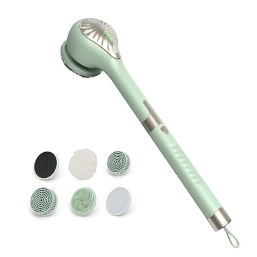 Brosse électrique dos à 3 vitesses pour une exfoliation sous la douche