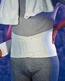 Back Support - Small Lumbar Belt with Overlapping Strap 10
