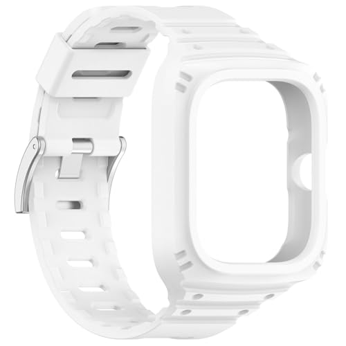 Redmi Watch 4�p�P�[�X�{�o���h�i�V���R�����E�H�b�`�o���h�X�g���b�v�{�ی�P�[�X�J�o�[�A�h�����X�g�o���h�����p�A�h���E�H�b�`�A�N�Z�T���[�j