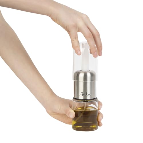 Miniatura 3 de Jata Hogar Hacc4539 - Aceitera Spray Pulverizador De Cristal Con Bomba. 150 Ml De Capacidad. Rellenable. Libre De Bpa. Ideal Para Freidora Aire. Apto Para Todo Tipo De Líquidos