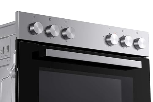 Backofen Herdset Einbau Kochfeld Glaskeramik rahmenlos 72 L Respekta HS2201-26