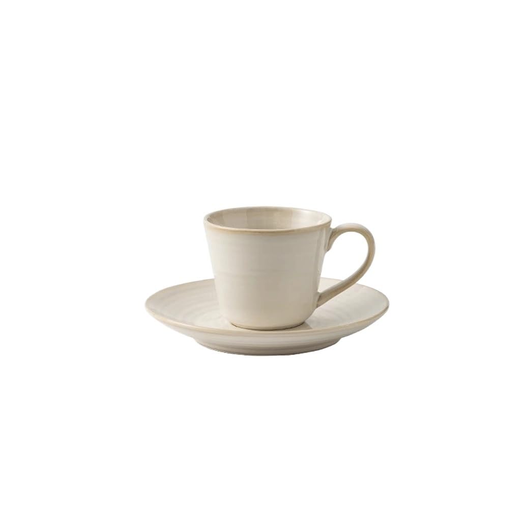 Tasses et soucoupes à café en céramique NEBE pour réussir votre mousse art latte
