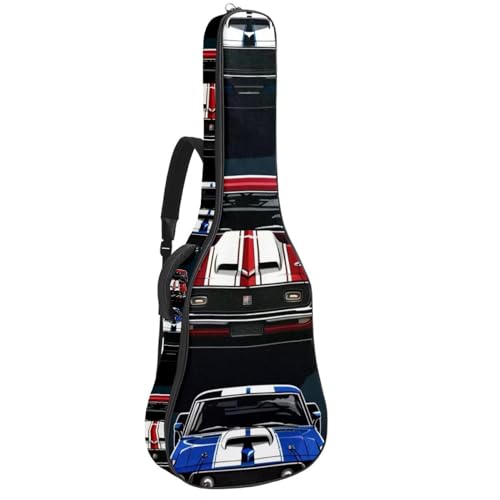 Sac de transport pour guitare acoustique élégant au design moderne et soigné