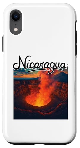 ニカラグア火山 マサヤ 505 マナグア ニカラグエンセ ボルカン スマホケース iPhone XR 用