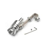 S/M/L/XL Tubo Di Scarico Turbo Suono Fischio Auto Turbmuffler Universale Suono Simulatore Turbo Suono Fischio, questa punta di scarico può proteggere il tubo di scarico da ruggine, deformazione, pioggia e luce solare.