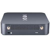 MINIX NEO J51-C8 Max Mini Computer, 8GB/512GB M.2 PCIe NVMe SSD Windows 11 Pro, Aluminum/Wi-Fi6/Dual 2.5GB LAN/USB-C/Triple Display/4K/Auto Power On/PXE Boot/RTC/Vesa Mount – Ansicht 4