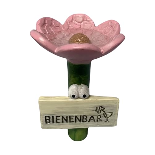 -Bewässerungsstation – Blumenförmiger Trinkspender, Wassernapf für den Außenbereich, Schmetterlings-Futterspender, langlebiges Gartenzubehör, Versorgungstablett | Perfect B