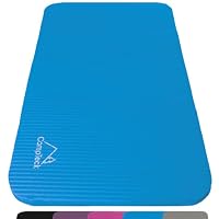 Coussin De Genou Antidérapant Pour Yoga – Taille 34x17 Cm, Mousse Haute Densité, Double Face – Protection Pour Planches, Pompes, Pilates, Fitness