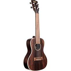 Kala KA-EBY-C Striped Ebony Concert Ukulele Bundle with Hard Case, Tuner, Austin Bazaar Instructional DVD, and Polishing… - Les Beatles, Paul McCartney, John Lennon, RIngo Starr, George Harrison Kala KA-EBY-C Striped Ebony Concert Ukulele Bundle with Hard Case, Tuner, Austin Bazaar Instructional DVD, and Polishing… – Image 2