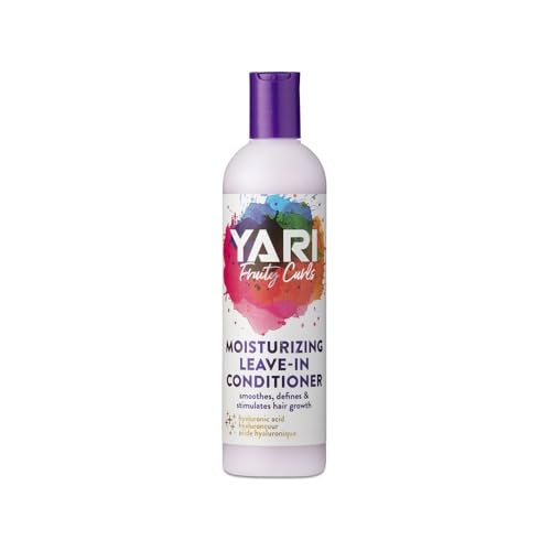 Yari Fruity Curls - Acondicionador hidratante sin aclarado para el crecimiento del cabello rizado con ácido hialurónico 355 ml