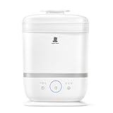 Snow Bear Baby Bottle Sterilizer and Dryer with Touchscreen, 6-in-1 Steam Bottle Sterilizer for Baby Bottles Pacifier, Breast Pump Part, 13 Bottles Extra-Large Capacity for Fast Drying Baby Essential
