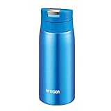 タイガー 水筒 350ml サハラ マグ ステンレスボトル ワンタッチ 軽量 スカイブルー MCX-A351AK