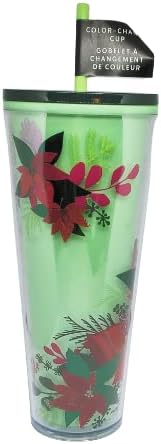 Miniatura 2 de Starbucks Vaso con cambio de color verde de Pascua de Navidad 2021 de 24 onzas