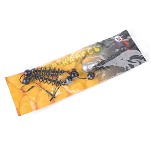 HNHYNSY Angelhaken Angelhaken Künstliche Köder Köder Käfig Set Angelfutter Baitholder Wels Jigs Karpfen Angelgerät CarP… – Bild 6
