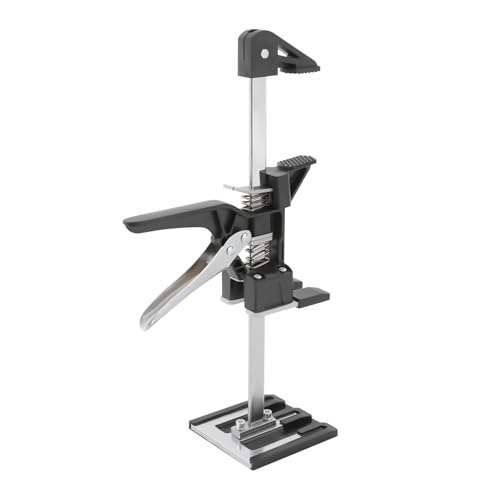 Set di 2 sollevatori per armadi, attrezzi per sollevamento mobili, sollevatori per porte, armadi, attrezzi per sollevamento legno, morsetto di sollevamento, altezza fino a 23 cm